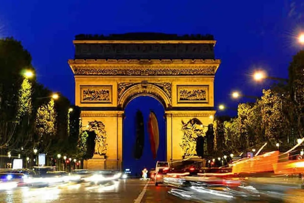 Champs-elysees Arc De Triomphe Παρίσι